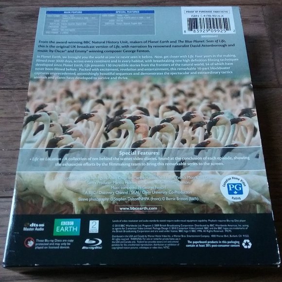 Life - BBC Earth Blu-Ray 2010 4-Discs Makers of Planet Earth David Attenborough - Picture 4 of 5